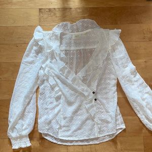 Maeve by Anthropologie 12 blouse shirt wrap